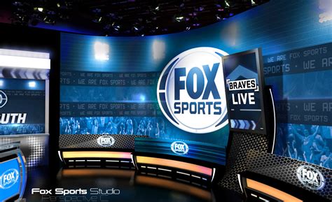 Fox Sports Broadcast Studio Set Design Shibui Design