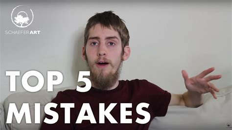 Top 5 Biggest Mistakes Since I Started Painting Youtube