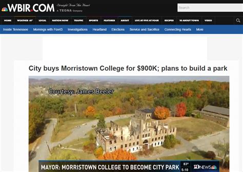 College History Garden Morristown College Tn Campus Purchased