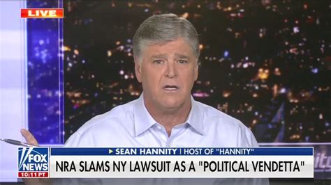 Sean Hannity Says The Anti Fraud Lawsuit Against The Nra Reeks Of A