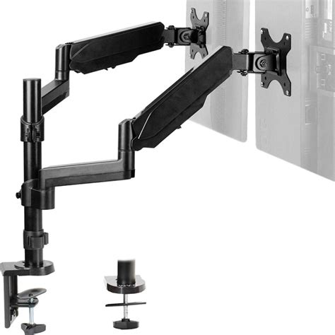 Vivo Dual Monitor Arm Mount For 17 To 32 Inch Screens