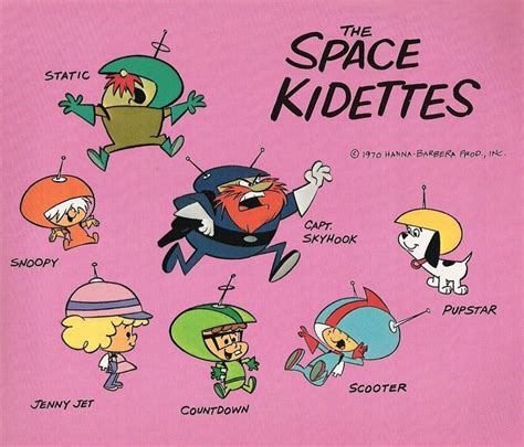The Space Kidettes Saturday Morning Cartoon Characters Of The 60s