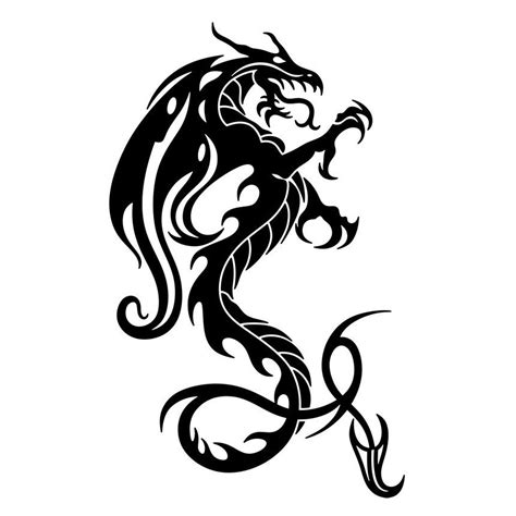 Download Dragon tattoo vector | Craftsmanspace
