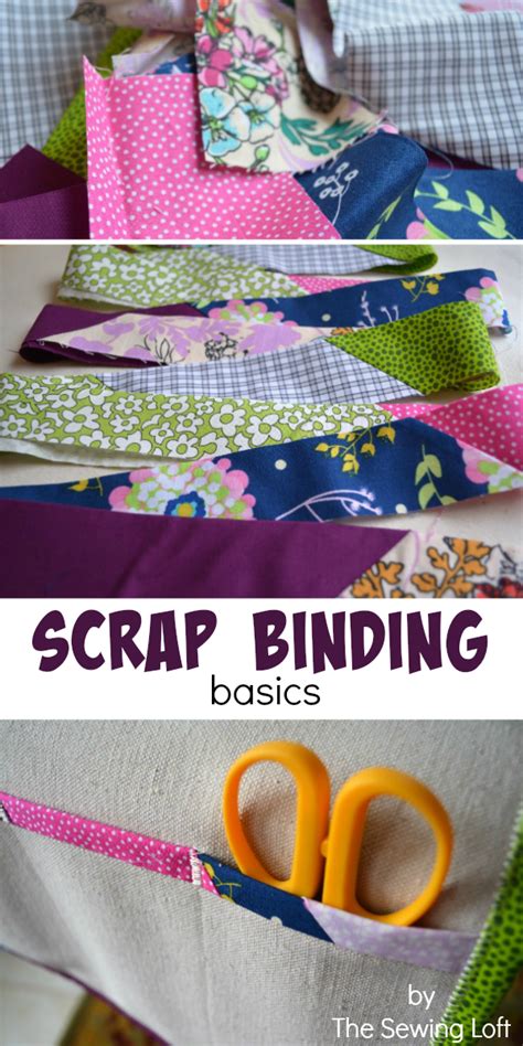 How To Create Scrap Binding The Sewing Loft
