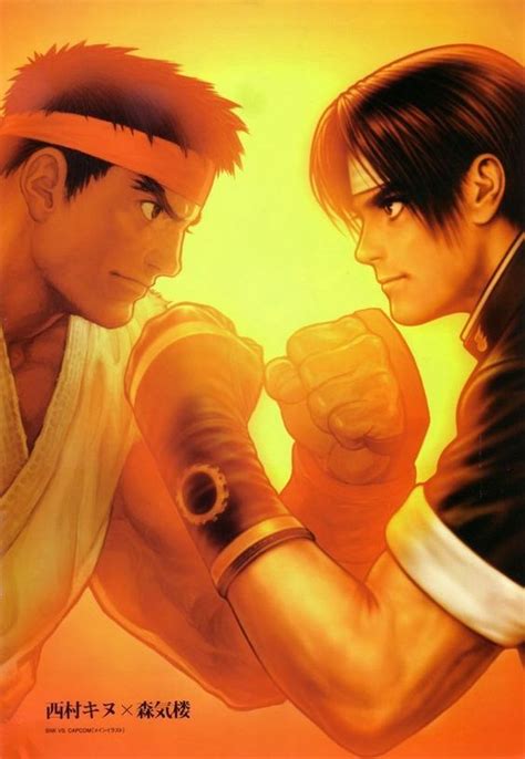 el arte de shinkiro el mejor ilustrador de videojuegos street fighter capcom vs snk video