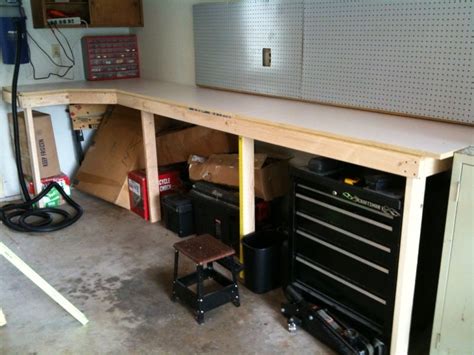 Cheap And Easy Garage Workbench 3 Steps Instructables
