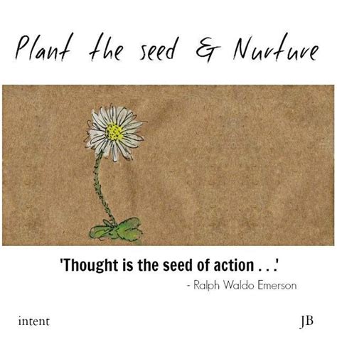 Plant The Seed Intention Card ~ Jolie Buchanan Sketch