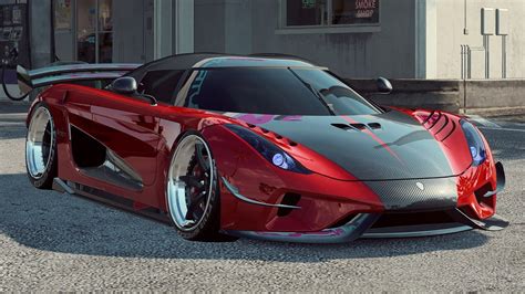 Need For Speed Heat Koenigsegg Regera 1500hp Free Roam Drive 4k 60fps