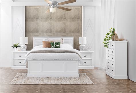 Amart furniture offers affordable queen bedroom suites and packages to suit every style. WHITE CHRYSTELLE 4 Piece Queen Suite | Amart Furniture