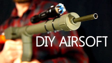 How To Make A Bb Machine Gun For 5 Easy Hand Powered Airsoft Gun Youtube