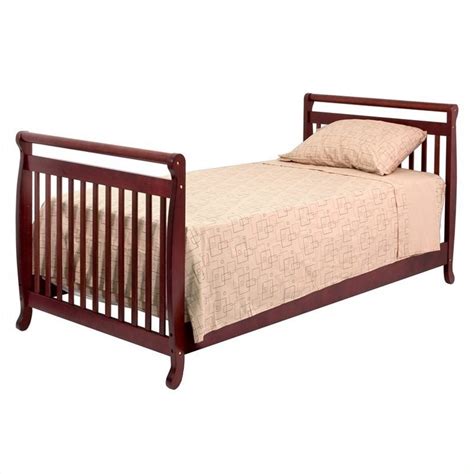 Davinci Emily Mini 2 In 1 Convertible Crib With Twin Bed Rails In