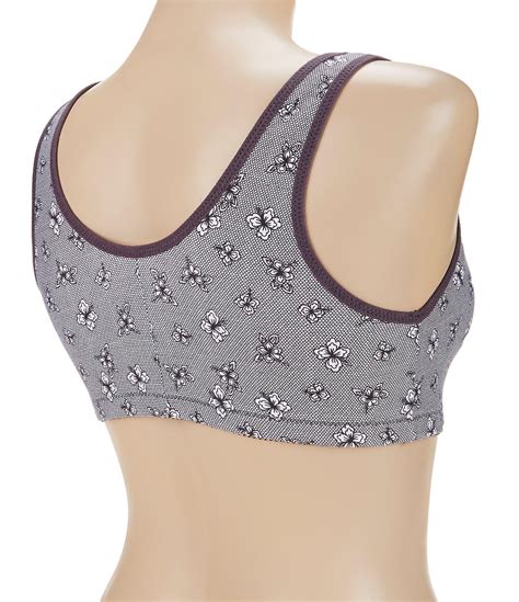 Amoena Frances Wire Free Front Closure Bra In Gray Lyst