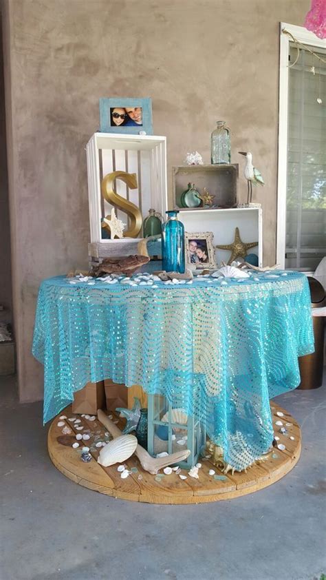 Elegant yet easy, serious but fun, an appreciation of tradition mixed with contemporary style; beach bridal shower theme | ideas & decorations | Beach ...