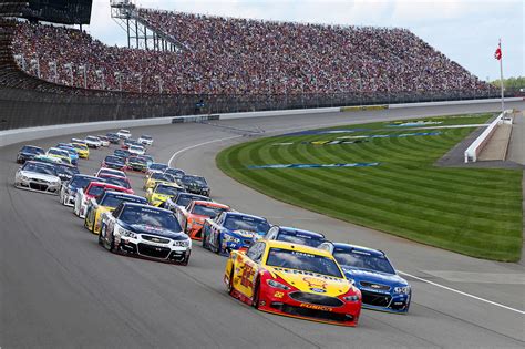 The consumers energy 400 was a nascar cup series race held annually in the month of august at michigan international speedway in brooklyn, michigan since 1969. Michigan Nascar Race - Suse Racing