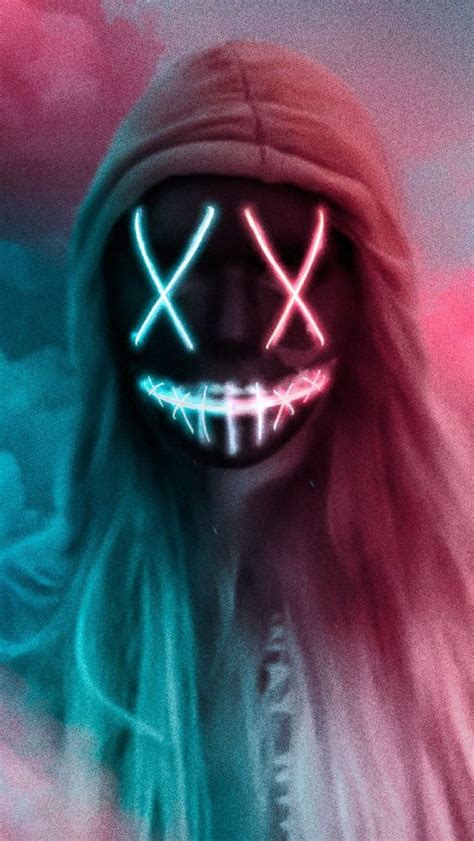 Here you can find the best starry night wallpapers uploaded by our community. Neon masked girl in hoodie wallpaper - backiee