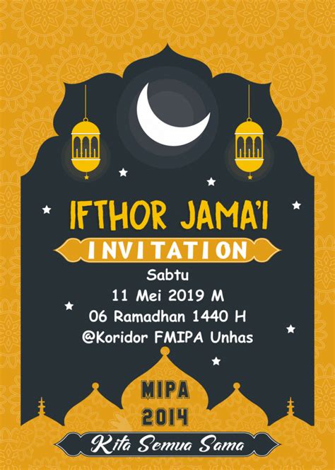 7 Contoh Pamflet Dan Poster Bukber Ramadhan 2022 Beserta Cara