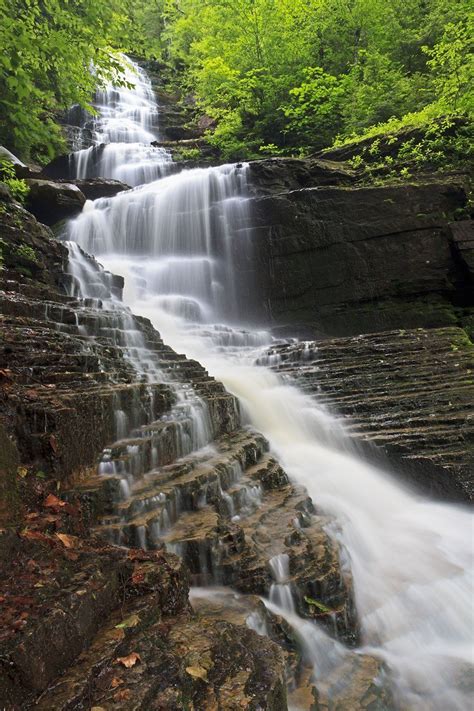 You can see it from the parking area, or hike a little to get to the waterfall itself. 6 Gorgeous Waterfalls in Vermont Near Camping | Waterfall ...