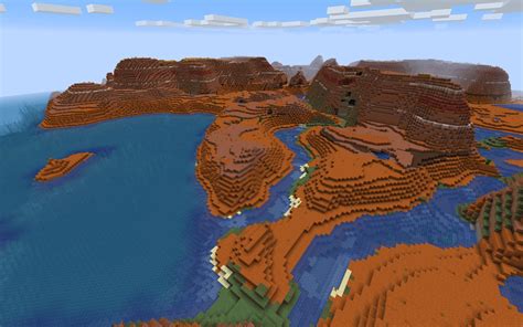 Minecraft Badlands Seeds Badlands Biome Minecraft Seed Hq