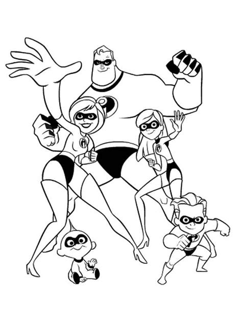 If your child is particularly fond of action heros, like incredibles then you can watch them spin. Incredibles 2 coloring pages download and print for free