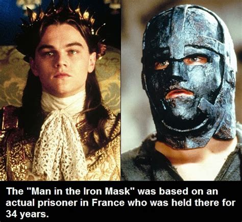 Did You Know That The Man In The Iron Mask Was Based On An Actual Prisoner Who Was Facts
