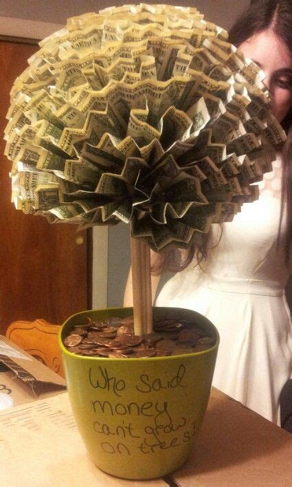who said money can t grow on trees money tree diy 100 1 bills a few rolls of pennies 5 or
