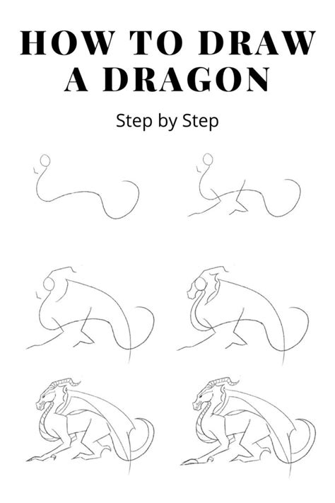 How To Draw A Dragon Step By Step With Pictures Jae Johns