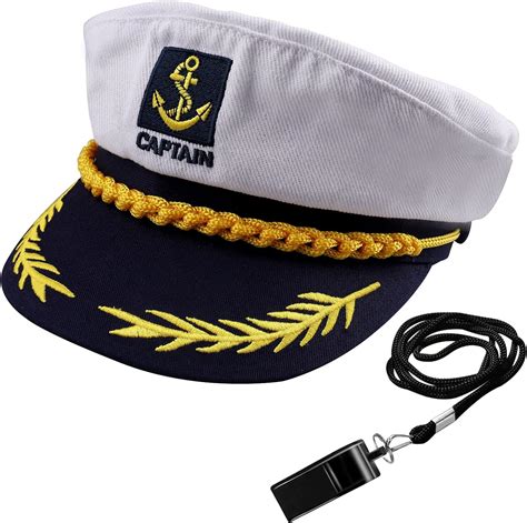 Sailor Captains Hat With Whistle Sailors Hat For Children Captain Caps