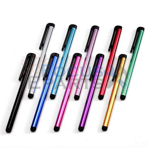 Clip design soft head for protecting your touch screen. 10x Universal Stylus Touch Pens for Android Ipad Tablet ...