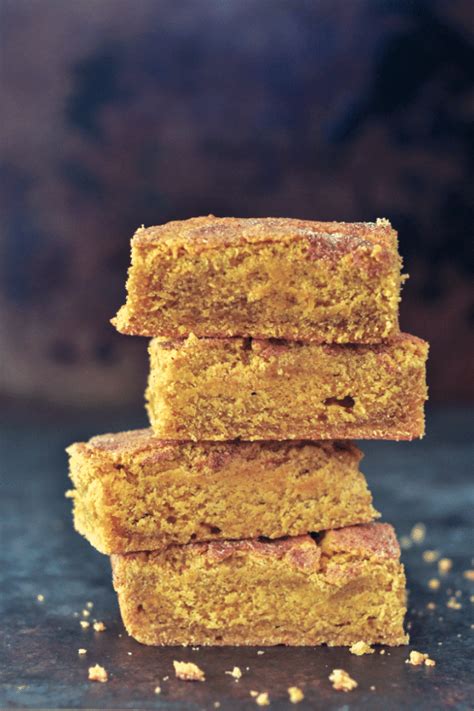 Pumpkin Blondies