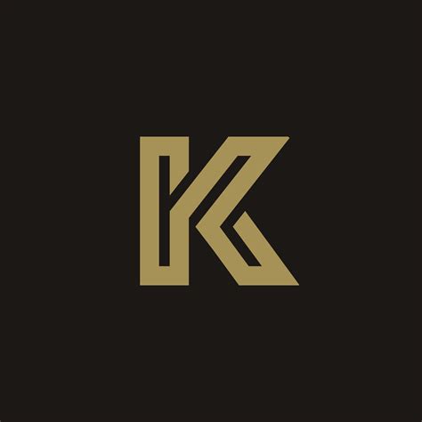 Luxury Letter K Logo Design Concept Template 606536 Vector Art At Vecteezy