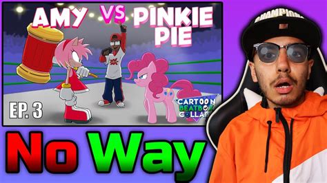 Amy Vs Pinky Pie Cartoon Beatbox Collabs Verbalase Reaction