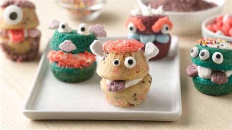 ▢ 3 tsp baking powder. Chomping Monster Cookie Cups Recipe - Pillsbury.com