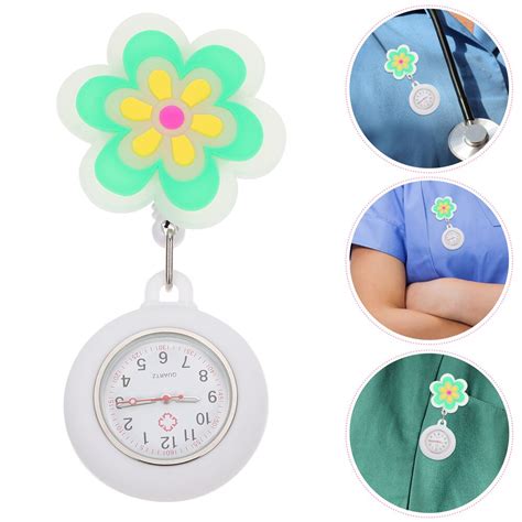 Portable Luminous Watch Clip On Watch Nurse Watch Telescopic Pocket Watchpocket And Fob Watches