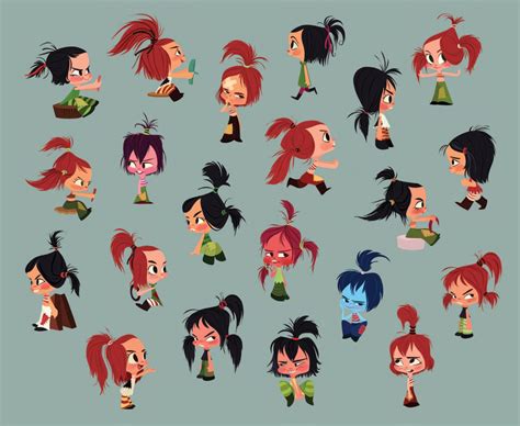 Wreck It Ralph Concept Art Released Rotoscopers