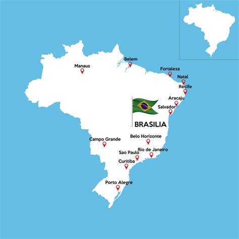 Mapa De Brasil Estados Y Ciudades Mapa Detallado Brasil Con Las