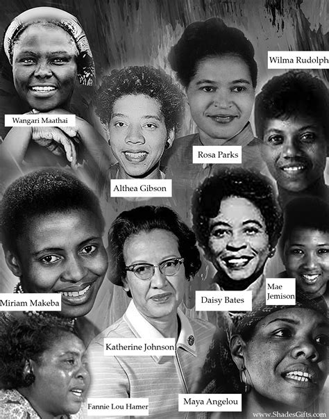 Women In Black History Whos Who Shades Of Color