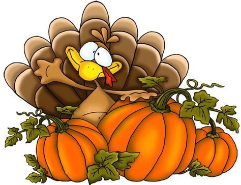 Celebrate Thanksgiving With Colorful And Festive Cliparts