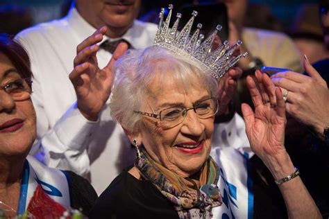 De 93 Años De Edad La Nueva Miss Holocaust Survivor De Israel