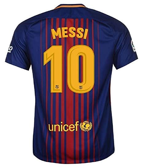 Fc Barcelona Messi 10 Football Soccer Kidsyouth Home Jersey Amazon