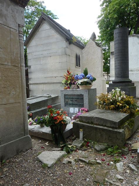 Jim Morrisons Grave Père Lachaise Cemetery Paris Flickr