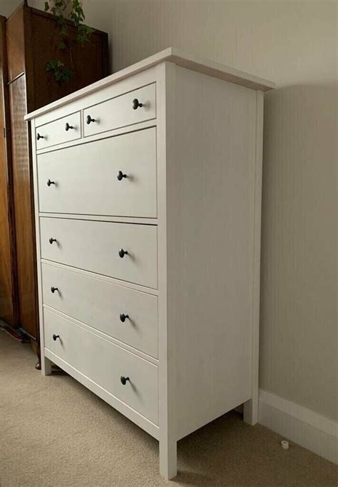 Ikea Hemnes 6 Drawer Chest Of Drawers Great Condition In