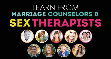 Learn From Marriage Counselors Sex Therapists Hot Holy And Humorous