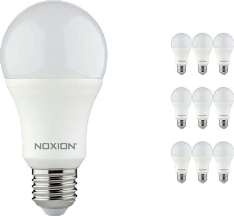 Voordeelpak 10x Noxion Lucent Classic Led E27 Peer Mat 11w 1055lm 827
