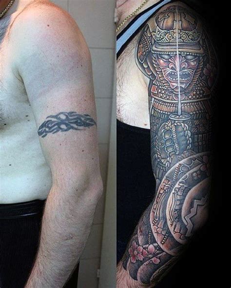 50 Tattoo Cover Up Sleeve Design Ideas For Men Manly Ink