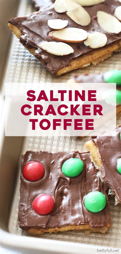 Saltine Cracker Toffee Is The Ultimate Sweet And Salty Treat Crunchy