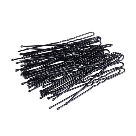300pcs Bobby Pins U Shape Black Hairpins No Slip Grip Thin Bobby Pins Women Hair Clips