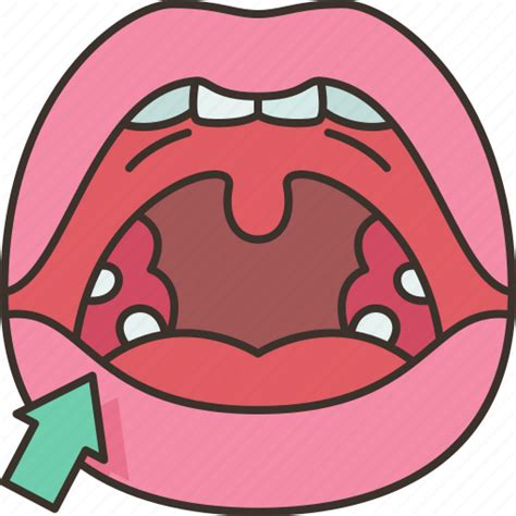 Tonsils Lymphatic Throat Human Health Icon Download On Iconfinder