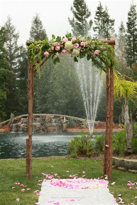 Rustic Simple Wedding Arch Vintage Backdrops And Photo Booths For