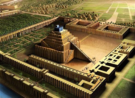 Ziggurarte El Arte En Mesopotamia Babilonia El CÉnit De Los Zigurat