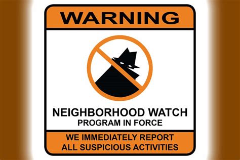 From The Desk Of Chief Gregory How To Get Started With Neighborhood Watch